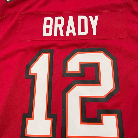Tom Brady Tampa Bay Buccaneers Nike Super Bowl LIV Game Jersey - Picture 8 of 9